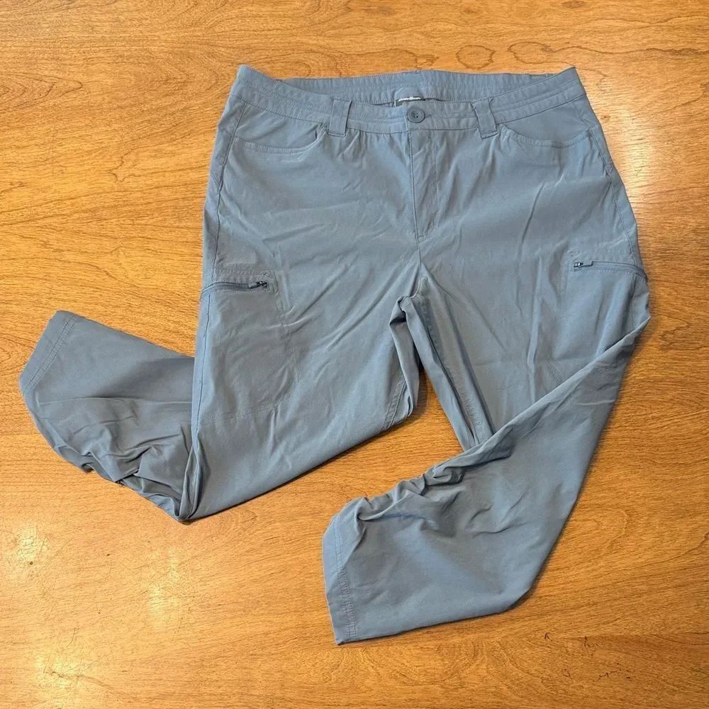 Eddie Bauer Women's Gray Capri Pants